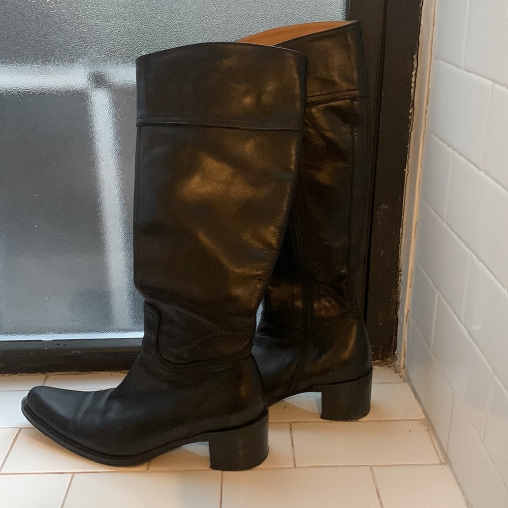 Coach Italian Leather Boots